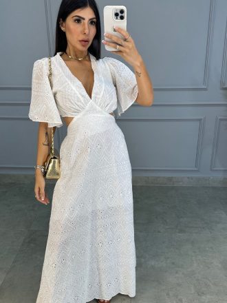 Vestido Eva Laise - Branco - Rede Guria Store