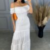 Vestido Angelina Laise - Branco - Rede Guria Store