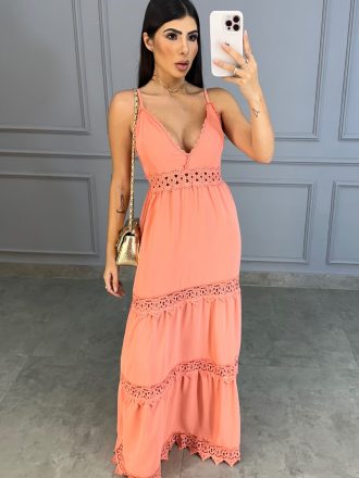 Vestido Bianca Crepe - Fúcsia - Rede Guria Store