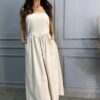Vestido Dania Linho - Off - Rede Guria Store