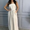 Vestido Dania Linho - Off - Rede Guria Store