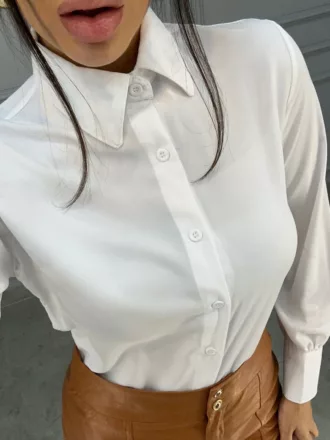 Camisa Manga Longa - Branca - Rede Guria Store