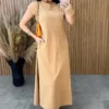 Vestido Lya Algodão - Nude - Rede Guria Store
