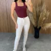 Calça Skinny Modeladora - Off - Rede Guria Store